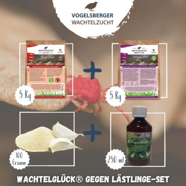 WachtelGlück® Set gegen Lästlinge