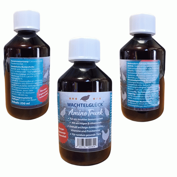 WachtelGlück® AminoTrunk für Wachteln und Geflügel kaufen